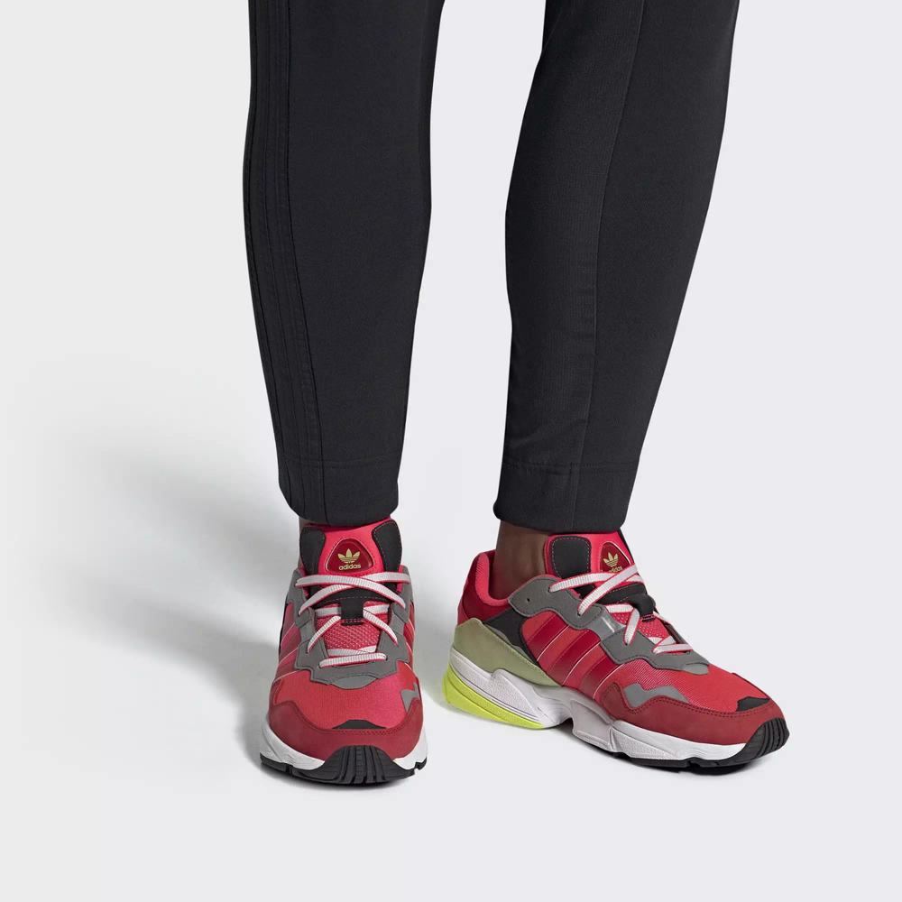 Adidas Yung-96 Tenis Rojos Para Hombre (MX-93939)